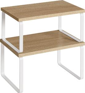 Zestaw póek kuchennych db sonoma 2 sztuki organizer
