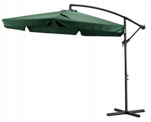 Parasol Ogrodowy Duży Składany na Taras Zielony + POKROWIEC AKRON 300cm