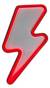 Kinkiet dla dzieci neonowy czerwony piorun Neon LED 3.54W Zuma Line