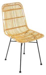 Krzeso do jadalni KUBU, rattan, 88 cm