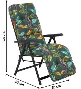 Fotel ogrodowy PATIO Lena Plus Black Edition G058-02PB