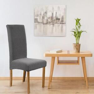 Pokrowiec na krzesło EUROFIRANY D91 469437 (35 x 30 x 55 cm) Stalowy