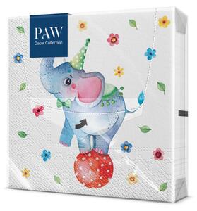 Serwetki papierowe PAW 33x33 cm dekoracyjne stołowe na przyjęcie 20 szt