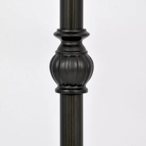 Lampa stojąca podłogowa witrażowa kwiaty i motyle 2xE27 20W BUTTERFLY K-F161386 Kaja