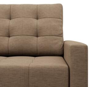 Sofa skandynawska, pikowana, NUBO, 152x92x92 cm, beÅ¼owy | TYLETEGOTU