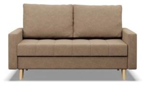 Sofa skandynawska, pikowana, NUBO, 152x92x92 cm, beÅ¼owy | TYLETEGOTU