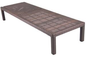 Leżak PATIO Pierre Brązowy