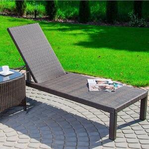 Leżak PATIO Pierre Brązowy