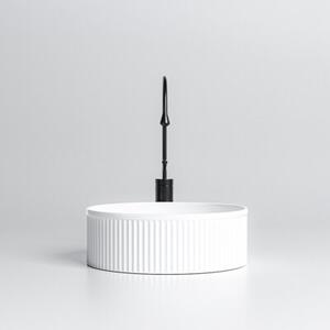 Umywalka nablatowa HYDROSAN LAVA-WH-RF-370 Okrągły Biały