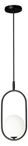 Czarna wisząca lampa w stylu glamour - M083 Z7-B39