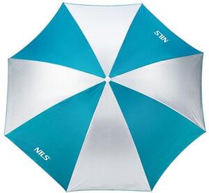 Parasol plażowy NILS CAMP NC7813 180 cm Turkusowo-biały