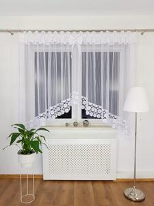 Firana gotowa z markizety w prÄ Å¼ki 400x160cm