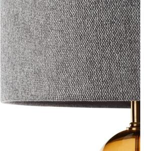 Lampa podłogowa EUROFIRANY Leona 467323 Popielato-złoty wysokość 165 cm