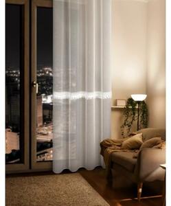 Firana gotowa EUROFIRANY Roxana 140 x 250 cm BiaÅy