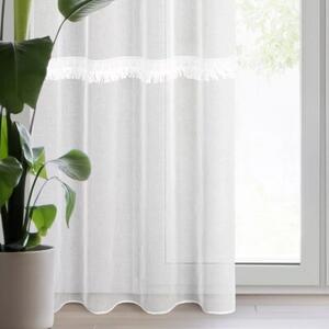 Firana gotowa EUROFIRANY Roxana 140 x 250 cm BiaÅy