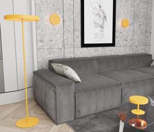 Lampa stojąca podłogowa loftowa pomarańczowa płaska 3xG9 8W NEMO Emibig