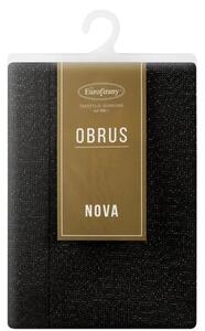 Obrus EUROFIRANY Stella 1 145 x 300 cm Czarny
