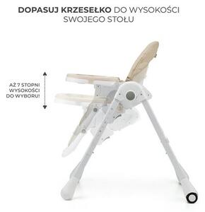 Krzesełko do karmienia KINDERKRAFT Tummie Beżowy
