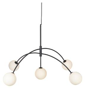 Lampa Wisząca Markslöjd, czarny, salon, metal