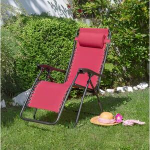 Fotel ogrodowy PATIO Relax Bordowy
