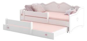 Łóżko podwójne Emma II 160x80 160x80 cm Tak Różowy