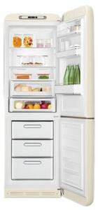 Lodówka SMEG FAB32RCR6 Retro No Frost 196.8cm Kremowa