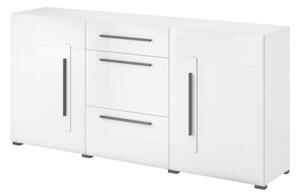 Komoda TULSA 2D3S 180 biaÅa poÅysk