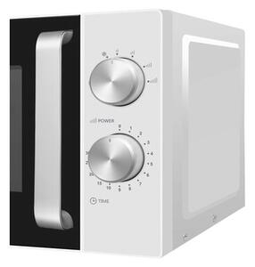 Kuchenka mikrofalowa AMICA AMGF20M1W 800W średnica 24.5 cm pojemność 20L MultiWave System Czarno-biały