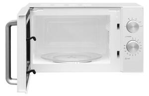 Kuchenka mikrofalowa AMICA AMGF20M1W 800W średnica 24.5 cm pojemność 20L MultiWave System Czarno-biały