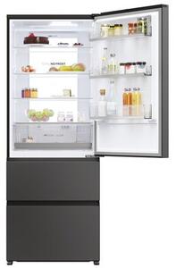 Lodówka HAIER HTR5719ENPT 3D No frost 190cm Czarna