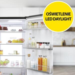 Lodówka HAIER HTR5719ENPT 3D No frost 190cm Czarna