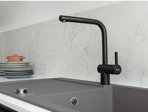 Bateria kuchenna stojÄ ca FRANKE Atlas Neo pull-out z wyciÄ ganÄ wylewkÄ Czarna stal szlachetna 115.0550.427