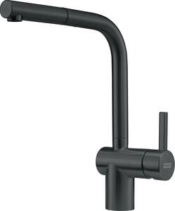 Bateria kuchenna stojÄ ca FRANKE Atlas Neo pull-out z wyciÄ ganÄ wylewkÄ Czarna stal szlachetna 115.0550.427