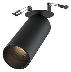 Reflektor podtynkowy Focus - czarny, LED