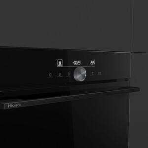 Piekarnik HISENSE BSA65334ABG8 Elektryczny parowy Czarne szkÅo A+