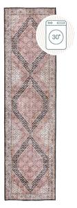 Różowy chodnik odpowiedni do prania 60x230 cm Briony Traditional – Flair Rugs