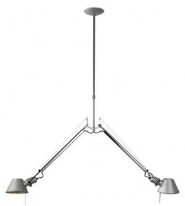 Lampa wisząca Tolomeo Bracci 2 - aluminium