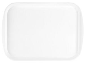 Taca do serwowania plastikowa biała 43,5x31,5 cm