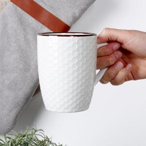 Kubki ceramiczne białe 400 ML 4 szt