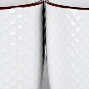 Kubki ceramiczne białe 400 ML 4 szt