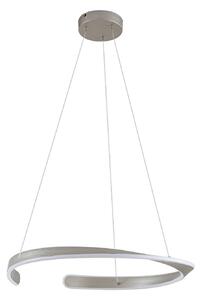 Lampa Wisząca Lucande, Eloura, metaliczny, salon, metal, nowoczesny