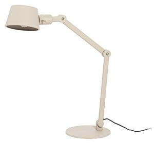 Lampa Stołowa Lucande, Silka, beżowy, gabinet | pracownia, metal, nowoczesny