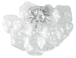 Lampa Sufitowa Lucande, Diborah, ściemnialny, transparentny, przedpokój, szkło, design