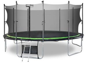 Trampolina ogrodowa z siatką wewnętrzną 488cm Jump Hero 16FT