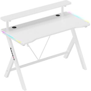 Biurko gamingowe HUZARO Hero 1.9 RGB Biały