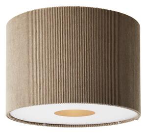 Brilliant Brilliant - Lampa sufitowa TONY 1xE27/20W/230V śr. 35 cm brązowa BI0137