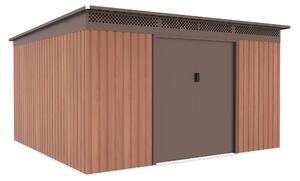 Domek ogrodowy G21 GRAH 1132 - 340 x 333 cm, brązowy