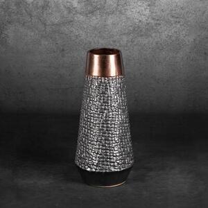 Wazon EUROFIRANY Morena 16 x 34 cm Szary