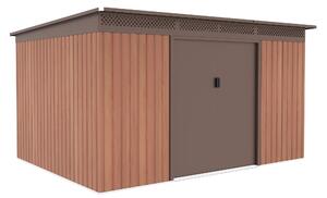 Domek ogrodowy G21 GRAH 915 - 340 x 269 cm, brązowy