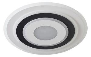Lampa Sufitowa Lindby, Rebeka, ściemnialny, biały, salon, tworzywo sztuczne, nowoczesny